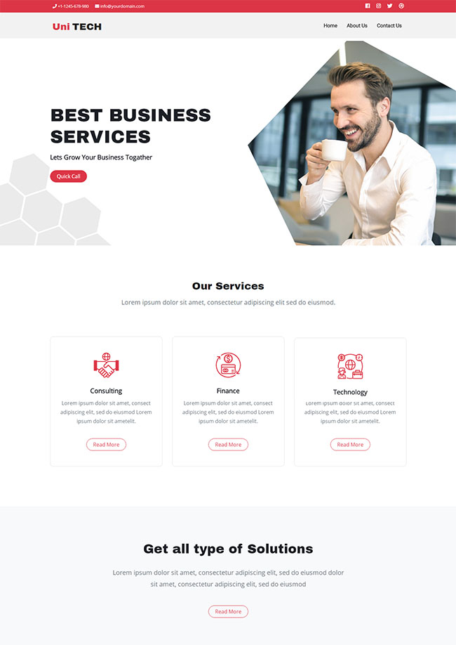 General Business Website